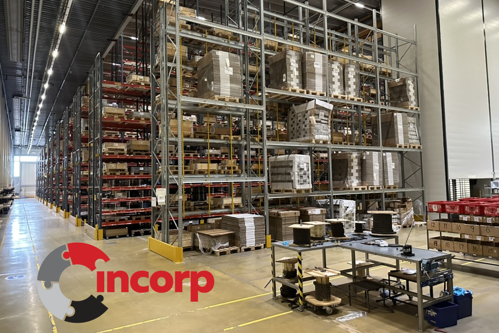 Incorp uses Ongoing WMS.