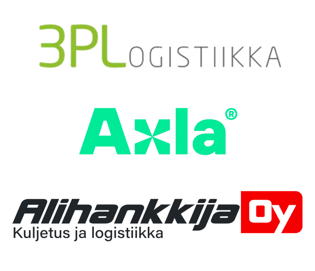 Ongoing met 3PLogistiikka, Axla and Alihankkija in Finland.