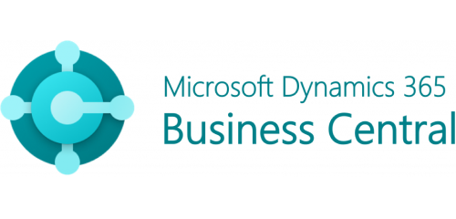 Microsoft business central logo.