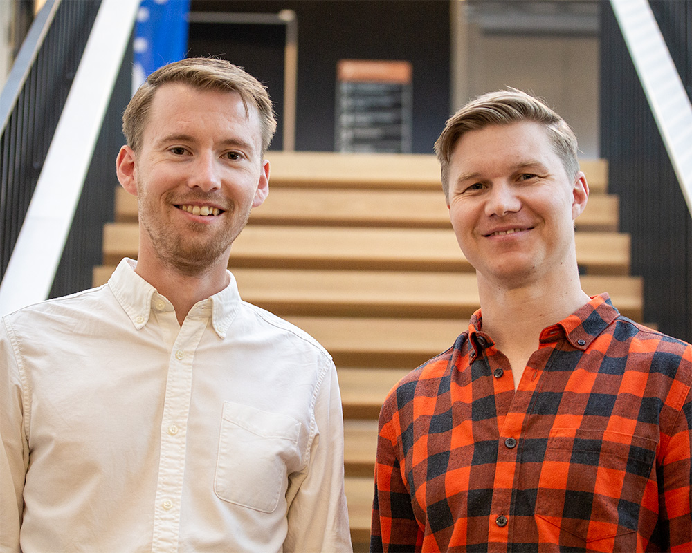 Picture of two smiling men