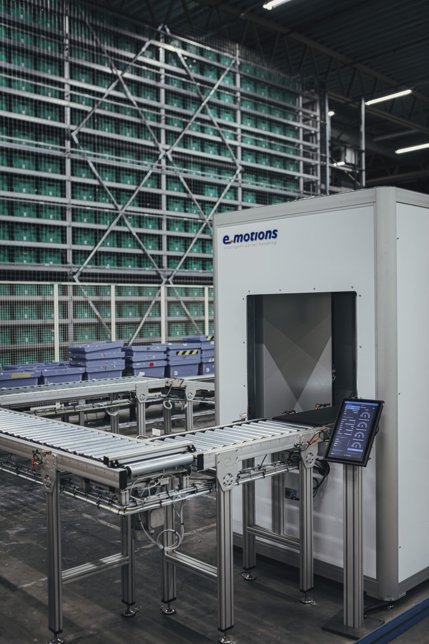 Picture of a sorting machine from e-motions