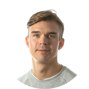 Portrait picture of smiling man