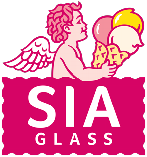 Sia glass logo.