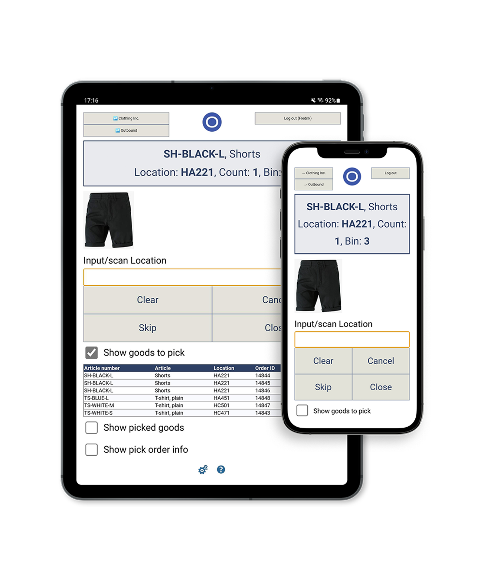 Mobile Warehouse App for Scanning & Logistics | Ongoing WMS