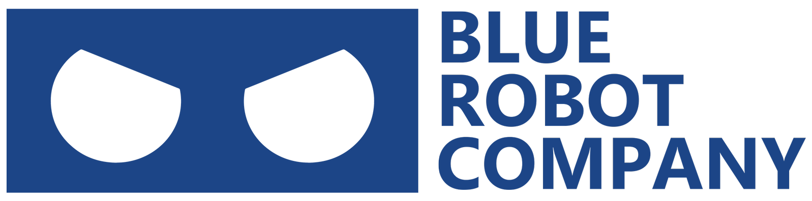 Blue Robot Company logo.